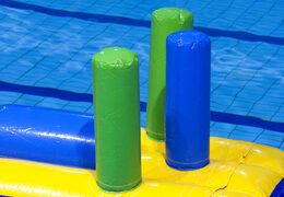 Glijbaan dolfijn run met leuke objecten voor zowel jong als oud bestellen. Koop opblaasbare waterattracties nu online bij JB Inflatables Nederland