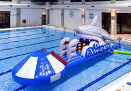 Bestel een opblaasbare glijbaan in haai thema voor zowel jong als oud. Koop opblaasbare waterattracties nu online bij JB Inflatables Nederland 