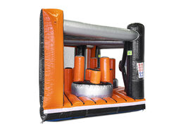 Giga stormbaan in thema Pillar Dodge Corner voor kids bestellen. Koop opblaasbare stormbanen nu online bij JB Inflatables Nederland