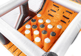 Haal uiw Survival Run stormbaan met obtakels voor kinderen nu online. Bestel opblaasbare stormbanen bij JB Inflatables Nederland