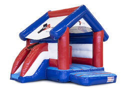 Bestel nu op maat gemaakte EU Immobilien Multifun springkussen bij JB Promotions Nederland. Maatwerk opblaasbare reclame springkussens in verschillende soorten en maten te koop