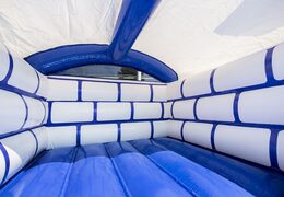 Klein overdekt springkussen voor kinderen te koop in kasteel thema. Koop springkussens online bij JB Inflatables Nederland