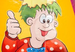 Klein open luchtkussen kopen in feest thema voor kinderen. Koop luchtkussens online bij JB Inflatables Nederland