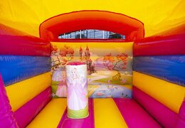 Klein springkussen overdekt kopen in prinses thema voor kinderen. Bestel springkussens online bij JB Inflatables Nederland