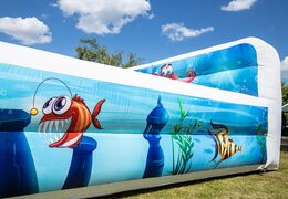 Opblaasbaar groot bubble park in thema seaworld kopen voor kids. Bestel opblaasbare springkussens bij JB Inflatables Nederland