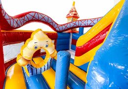 Koop een multifunctioneel Funcity Rollercoaster springkussen met een glijbaan voor kinderen. Bestel springkussens online bij JB Inflatables Nederland