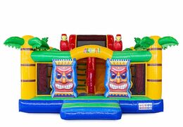 Slidebox Hawaii springkussen met glijbaan bestellen voor kids. Koop springkussens online bij JB Inflatables Nederland