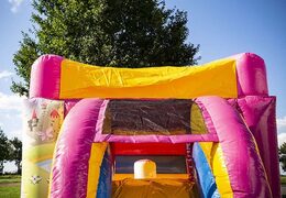 Klein overdekt multifun springkussen kopen in thema prinses voor kinderen. Koop springkussens online bij JB Inflatables Nederland