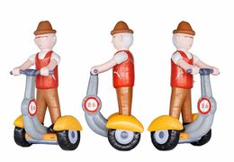 Opblaasbare abraham op segway 50 jaar jubileum kopen