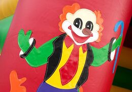 Standaard carrousel luchtkussen kopen in circus thema voor kinderen. Bestel luchtkussens online bij JB Inflatables Nederland