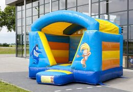 Klein overdekt springkussen met seaworld thema te koop voor kinderen. Koop springkussens online bij JB Inflatables Nederland