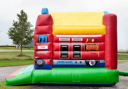  Standaard brandweer springkussen bestellen in opvallende kleuren voor kinderen. Springkussens te koop online bij JB Inflatables Nederland