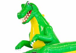 Multifunctioneel dinosaurus springkussen bestellen bij JB Inflatables Nederland. Koop springkussens online bij JB Inflatables Nederland