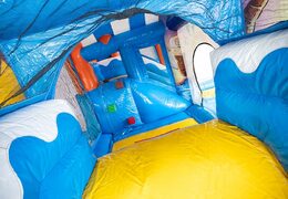 Jumpy Fun Piraat springkussen met een glijbaan bestellen voor kinderen. Koop opblaasbare springkussens online bij JB Inflatables Nederland