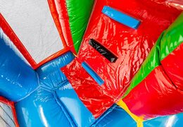 Middelmatig opblaasbare springkasteel in hawaii thema met glijbaan kopen voor kinderen. Bestel opblaasbare springkastelen online bij JB Inflatables Nederland