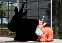 bestel opblaasbare ezeltje prik klein