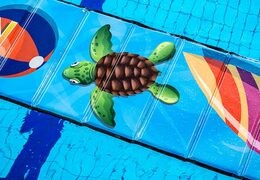 Waterloopmat beach run thema te koop voor in het zwembad