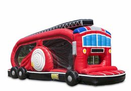 Mini run brandweer 8m opblaasbare stormbaan kopen voor kids. Bestel opblaasbare stormbanen nu online bij JB Inflatables Nederland