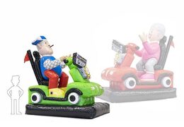 Opblaasbare Abraham pop op scootmobiel kopen voor verjaardagen 