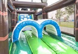 Bestel opblaasbare stormbaan in winter thema met 7 spelelementen en kleurrijke objecten voor kids. Koop opblaasbare stormbanen nu online bij JB Inflatables Nederland