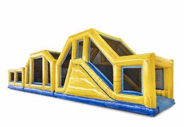 Modulaire marble stormbaan, 19meter lang met passende 3D objecten en dubbele parcours in verschillende thema's kopen voor kinderen. Bestel opblaasbare stormbanen nu online bij JB Inflatables Nederland