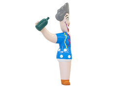 Opblaasbare halve Sarah en Abraham Feest