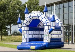 Klein overdekt springkussen kopen in het thema kasteel voor kinderen. Bezoek ons online op JB Inflatables Nederland