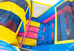 Bestel 13 meter lange opblaasbare Flamingo stormbaan voor kinderen. Koop opblaasbare stormbanen nu online bij JB Inflatables Nederland