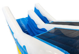 4 in 1 glijbaan in thema Rubber Duck online bestellen voor uw kids. Koop opblaasbare glijbanen nu online bij JB Inflatables Nederland