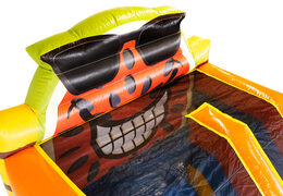 Multi Slide luchtkussen met glijbaan in thema Caribbean kopen voor uw kinderen. Opblaasbare luchtkussens nu online bestellen bij JB Inflatables Nederland