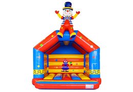Koop je springkussen met circus en clown thema bij JB Inflatables