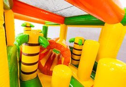 Stormbaan module pillar dodger met pilaren en kruipgat