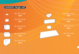 Inhoud van Softplay Large set in Standaard thema online kopen