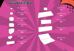 Inhoud van Softplay XL set in Comic thema van JB Meppel bestellen