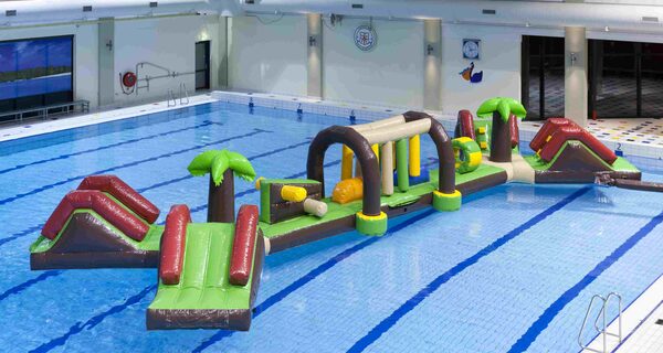 Dubbele-Hawaii-run XL kopen of huren om je zwembad nog leuker te maken