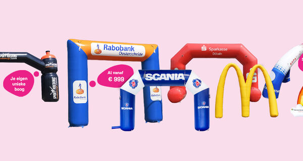 Op maat gemaakte bogen op aanvraag bij JB Inflatables