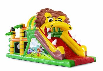 Bestel 9 meter lange opblaasbare jungle stormbaan voor kids. Koop opblaasbare stormbanen nu online bij JB Inflatables Nederland
