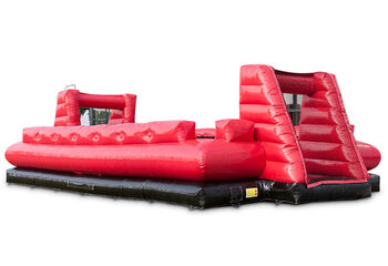 Levend voetbalspel met bodem met unieke boardingschuifsysteem kopen. Bestel opblaasbare tafelvoetbal nu online bij JB Inflatables Nederland