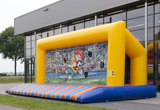 Inflatable voetbal doel met bodem voor zowel jong als oud kopen. Bestel opblaasbare voetbal doel met bodem nu online bij JB Inflatables Nederland