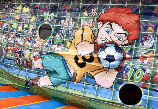Opblaasbare voetbal doel met bodem voor zowel jong als oud kopen. Bestel opblaasbare voetbal doel met bodem nu online bij JB Inflatables Nederland