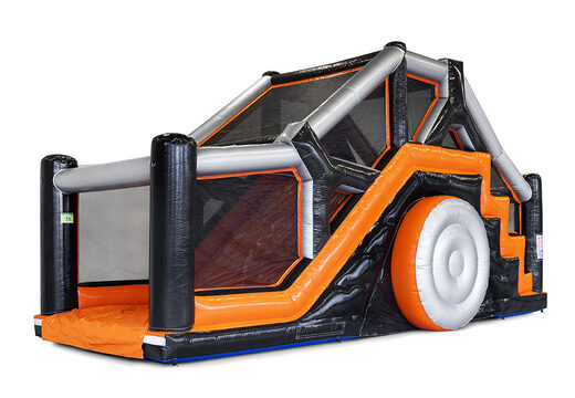 Koop opblaasbare 40-delige giga Big Log Slide modulaire stormbaan voor kids. Bestel opblaasbare stormbanen nu online bij JB Inflatables Nederland