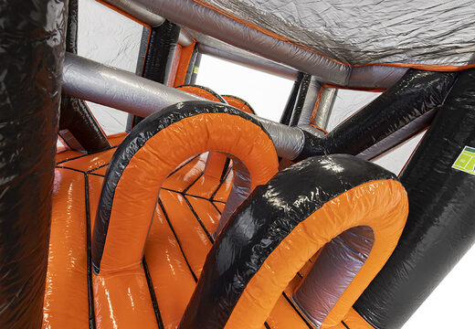 Giga stormbaan in thema Gate Corner voor kids bestellen. Koop opblaasbare stormbanen nu online bij JB Inflatables Nederland