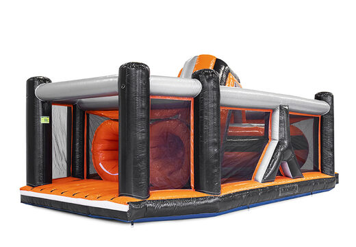 Opblaasbare 40-delige mega Tunnel Twister stormbaan bestellen voor kinderen. Koop opblaasbare stormbanen nu online bij JB Inflatables Nederland