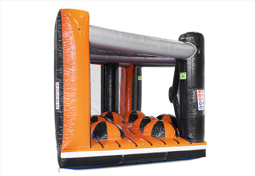 Opblaasbare 40-delige giga modulaire Ball Hopper Corner hindernisbaan kopen voor kinderen. Bestel opblaasbare stormbanen nu online bij JB Inflatables Nederland