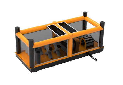 Giga modulaire stormbanen in thema Squeezer voor kids bestellen. Koop opblaasbare stormbanen nu online bij JB Inflatables Nederland