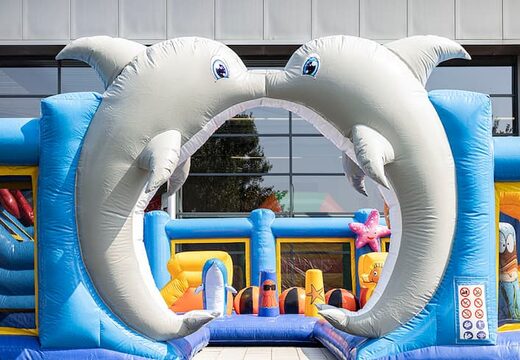 Bestel groot opblaasbaar springkussen in seaworld thema voor kinderen. Koop springkussens online bij JB Inflatables Nederland 
