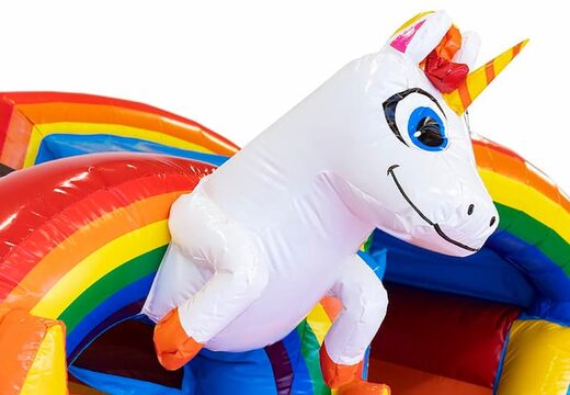 Unicorn multifunctioneel luchtkussen kopen bij JB Inflatables Nederland. Bestel online luchtkussen bij JB Inflatables Nederland