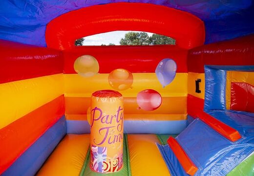 Klein multifun overdekt springkussen kopen in feest thema voor kinderen. Bestel springkussens online bij JB Inflatables Nederland