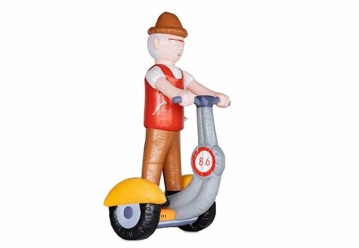 Opblaasbare abraham op segway 50 jaar jubileum kopen