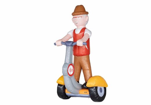 Opblaasbare abraham op segway 50 jaar jubileum kopen